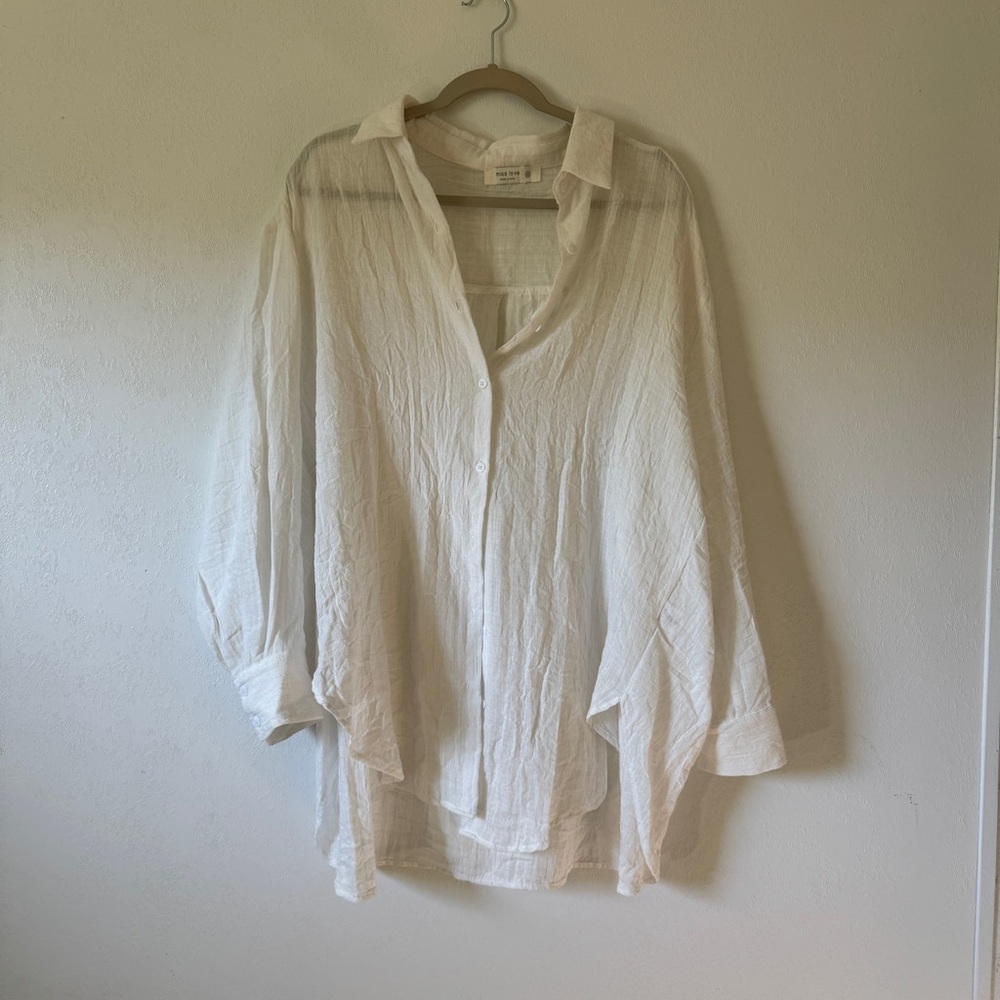 White Button-Up